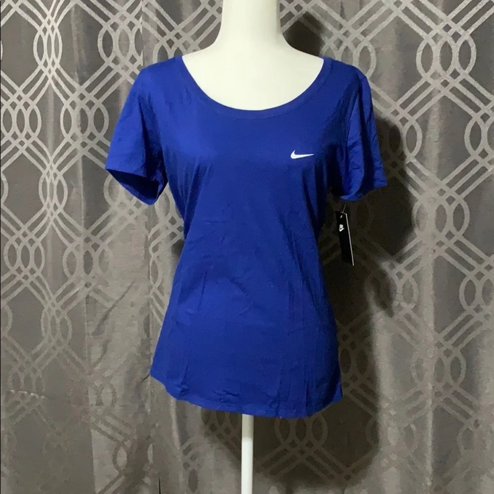 Nike blue top